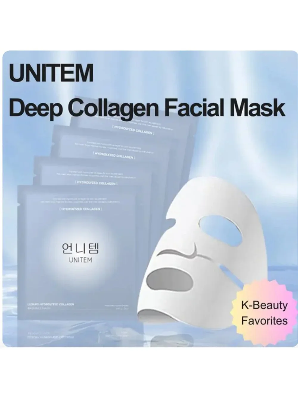K-Beatuy Hydrolyzed Collagen Radiance Sleep Wrapping Facial Mask